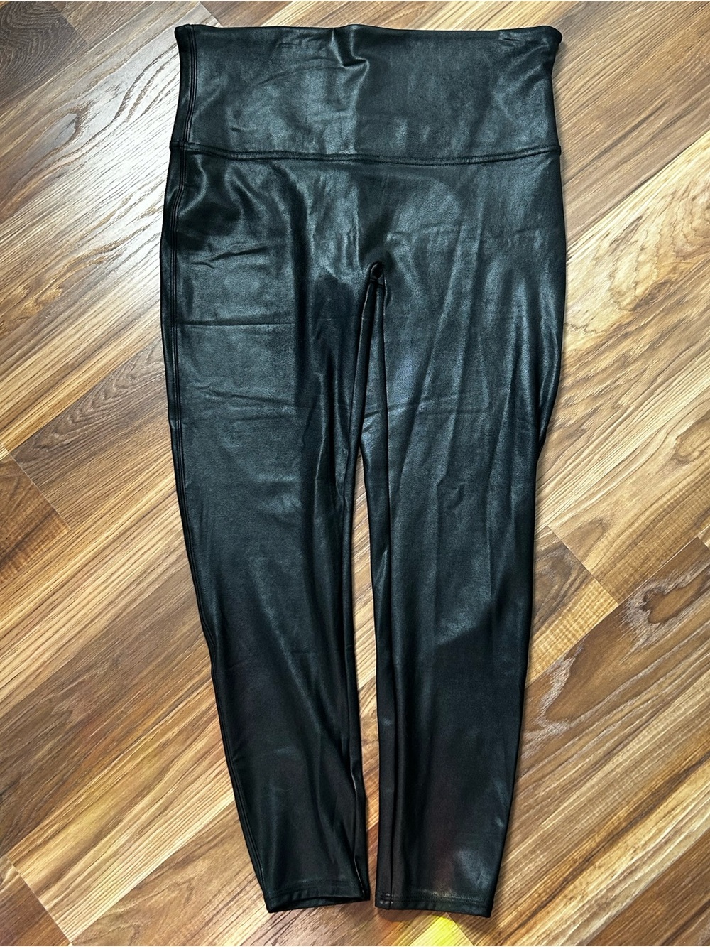 Spanx Faux Leather High-Waist Leggings